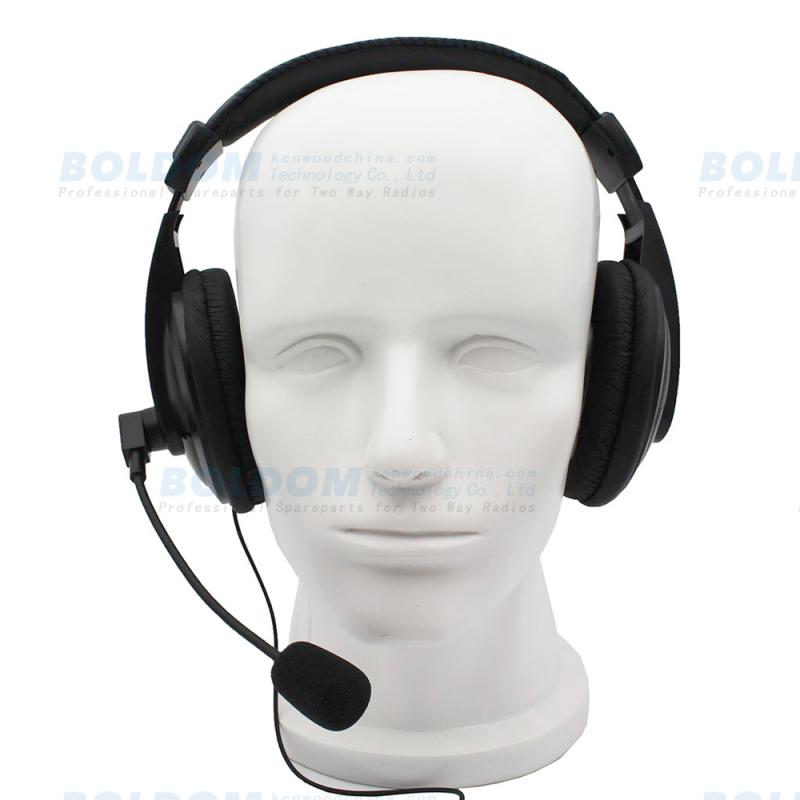 HW09314V two way radio headset with PTT for radios