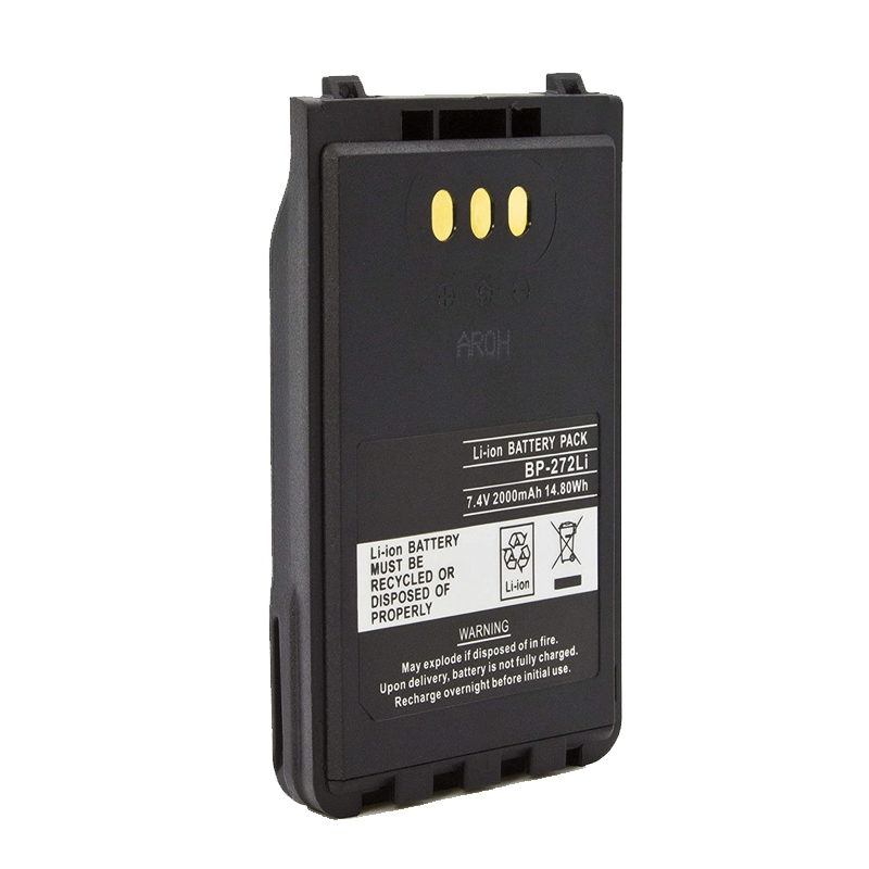 Replaing BP-272 rechargeable battery pack for walkie talkie ID-51E ID-31E ID-51A ID-31A 7.4V li-ion