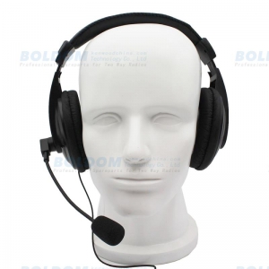 HW09314V two way radio headset with PTT for radios