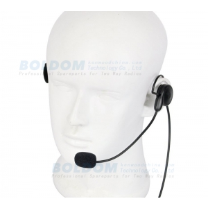 HW300815 behind head behind ear headset with stick mic for two way radio headset with PTT for radios