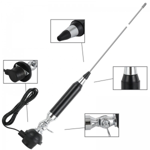 CB-1200 27MHz CB Car am fm radio antenna with VHF UHF male connector cb car