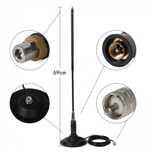 CB-AS mag 27MHZ CB Antenna Mounting Bracket Mobile Whip Antenna Manufacture Of CB Antenna