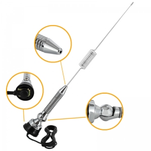 CB-S60N Spring Mount Roof Radio Ham VHF/UHF Digital Mobile CB Antenna