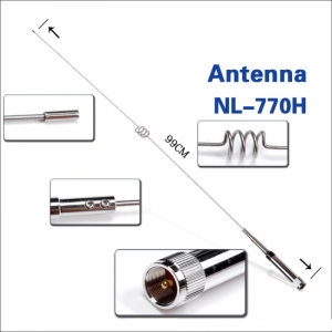 Nagoya NA-770H 144/430MHz dual band mobile amateur radio car walkie-talkie antenna