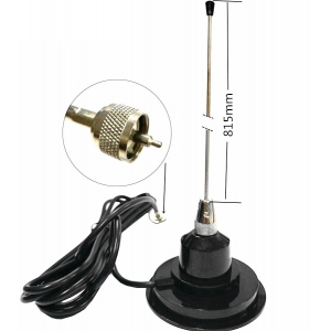 HUSTLER RUM-150 RUM-450 UHF OR VHF MOBILE RADIO ANTENNA